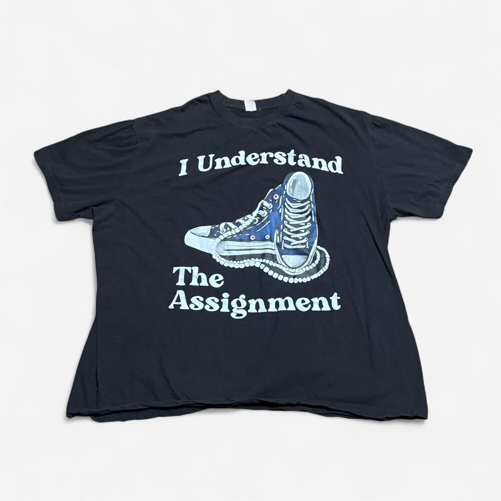 Black 100% cotton 2014 sneaker XXXL size graphic T shirt #2014